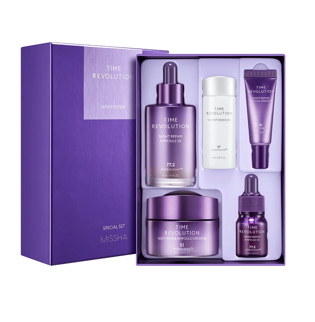 Missha Time Revolution Night Repair Special Set 5X