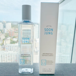 Etude House Soon Jung pH 5.5 Relief Toner (2023)