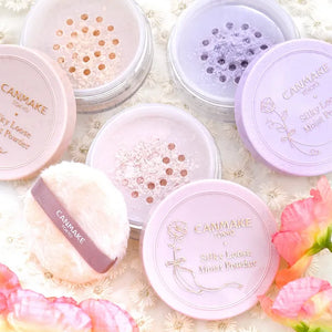 Canmake Silk Loose Moist Powder - 3 shades