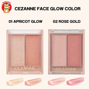 Cezanne Face Glow Colour Blush - 2 colours