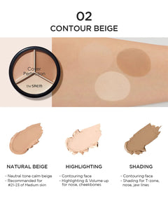 The Saem Cover Perfection Triple Pot Concealer